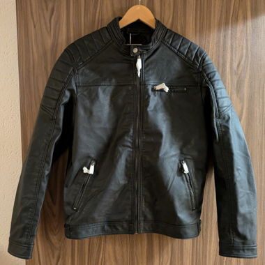 Blouson en similicuir