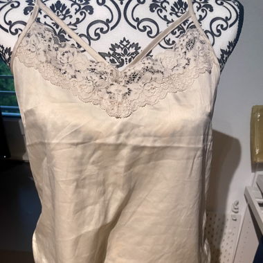 Satin cami and shorts