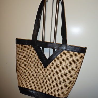 Borsa tote in tessuto intrecciato BALI