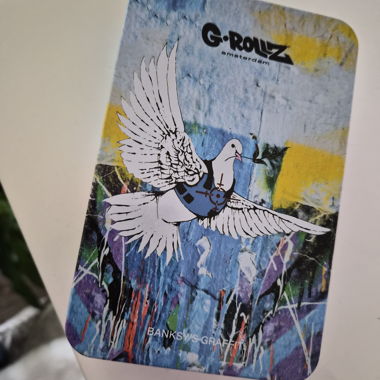 Scatola metallica G-Rollz Banksy