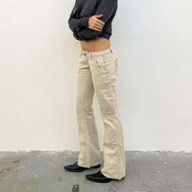Beige Cargo-Hose