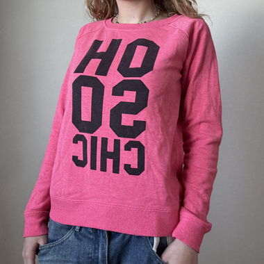 Felpa OH SO CHIC rosa