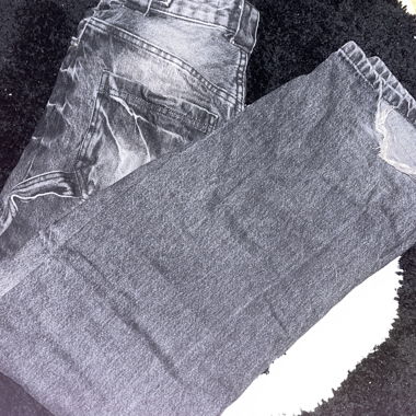 Bershka baggy jeans Schwarz