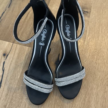Buffalo High Heels with Rhinestones