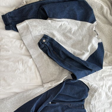 Ensemble jogging moitié jean 