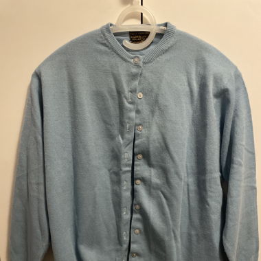 Cardigan azzurro 