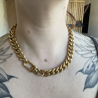 Golden chain necklace by Vitaly