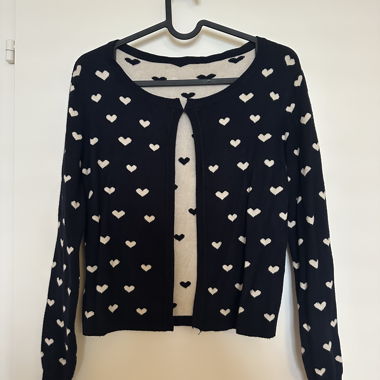 Heart cardigan