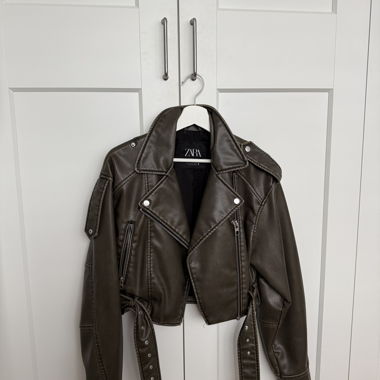 Zara Faux Leather Jacket