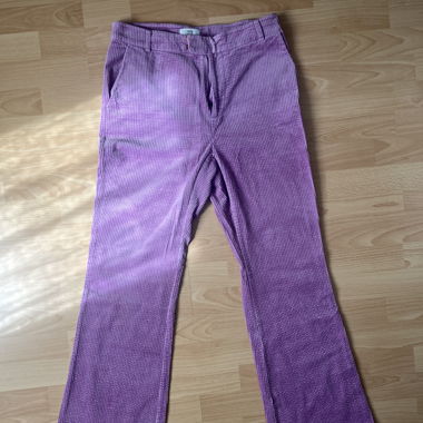 Lilac Corduroy Trousers