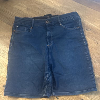 Blue Denim Shorts