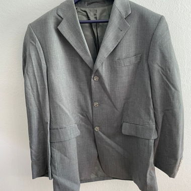 Veste de costume grise pour homme Spengler