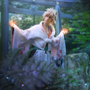 Cosplay Katsuki Bakugo Flower Festival