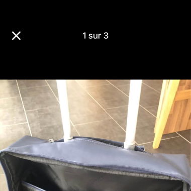 Valise, compartiment ordinateur, Lipault