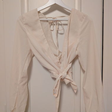 Wrap blouse