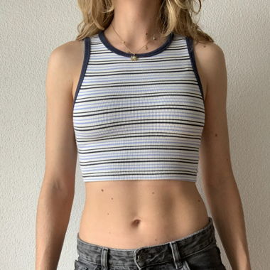 cute striped top