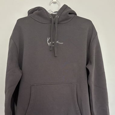 Hoodie Karl Kani grau