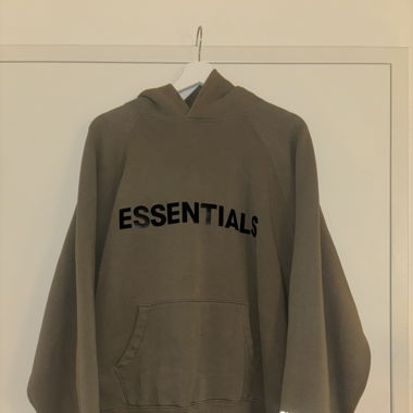 Essentials Fear Of God Hoodie Olive/Khaki 