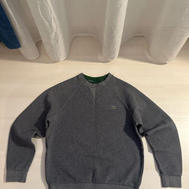 lacoste grauer pullover