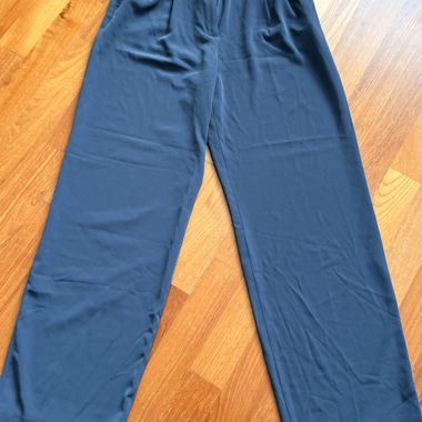 Pantaloni in tessuto H&M grigio scuro