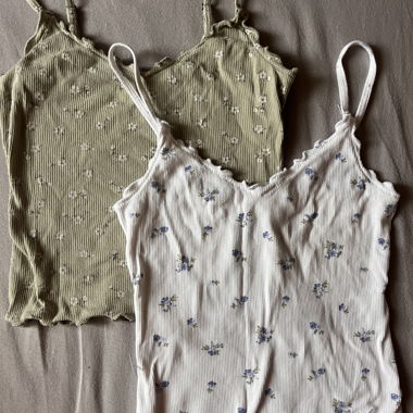 Hollister Spaghetti Tops 2-Pack