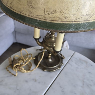 Lampe de table vintage à trois bras