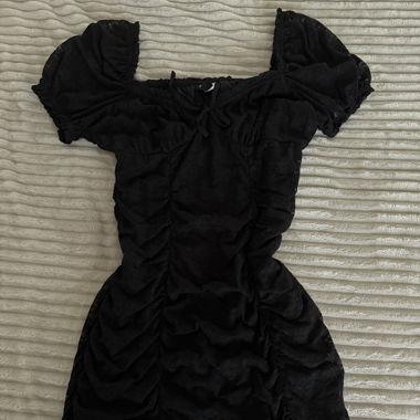 Body in pizzo nero
