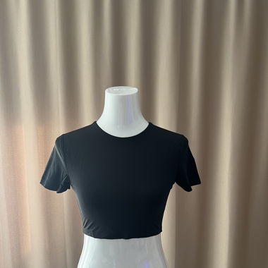 Black Crop Top