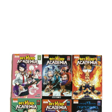 my hero academia vol 19-23 & 30