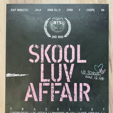 Skool Luv Affair BTS Album