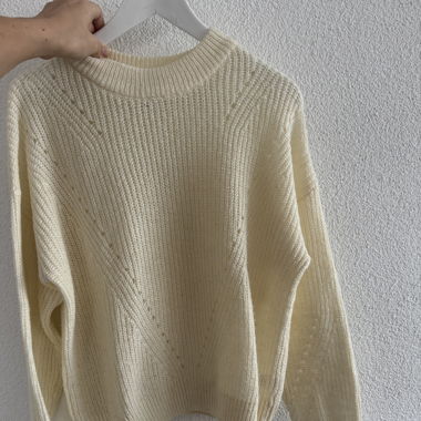 Knit sweater