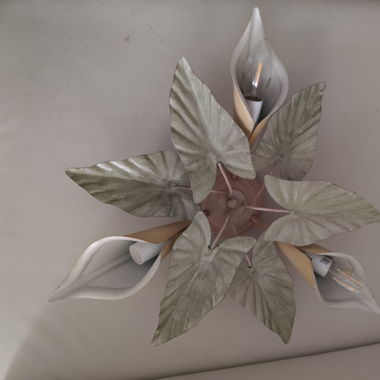 Lampe Blume Vintage 