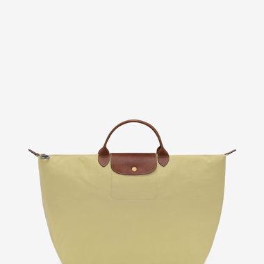 Longchamp Borsa da viaggio in tela riciclata 