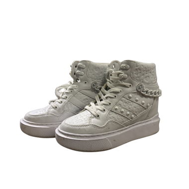 Guess White High-Top Sneakers