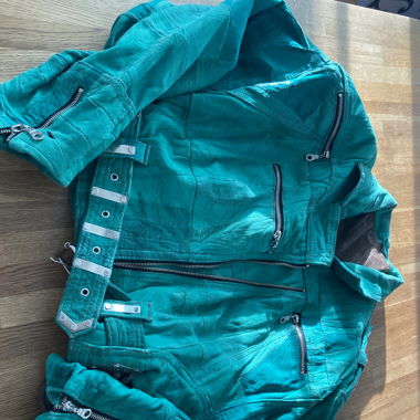 Lederjacke 