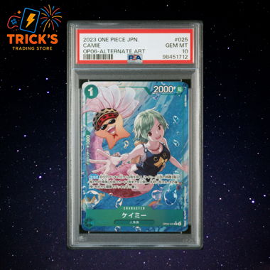One Piece JPN Camie OP06-025 PSA 10