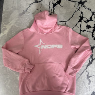 Nofs Pink Hoodie