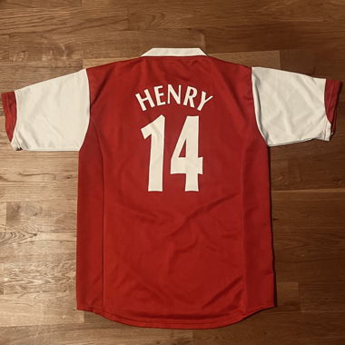 Maillot Henry 14 d'Arsenal