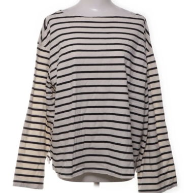 H&M Gestreiftes Langarmshirt