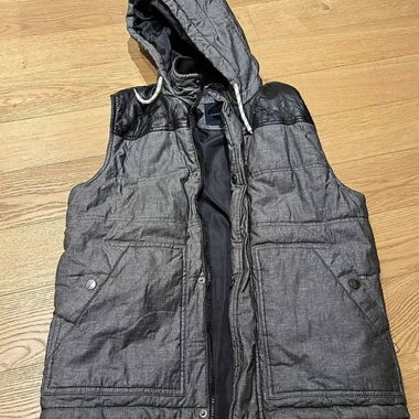 Gilet/Gillet Homme Taille S gris/noir