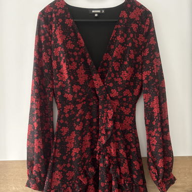 Kleid mit Blumenmuster