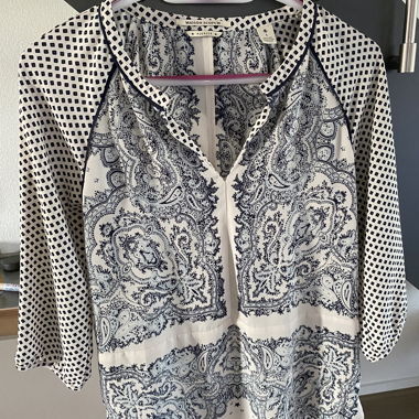 Maison Scotch Paisley Blouse