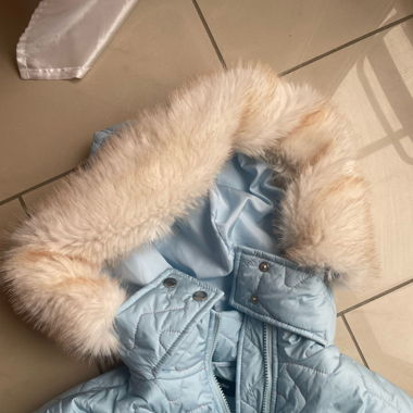 NG order blue puffer jacket y2k mcbling