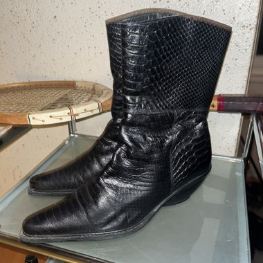 Bottes Cowboy Krokodil