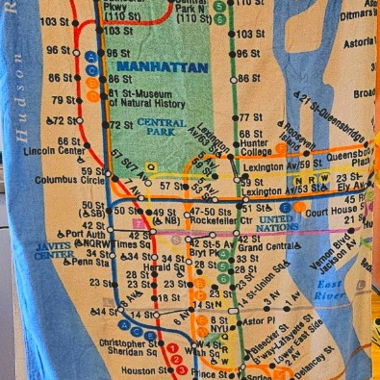 Grand linge de plage Manhattan New York