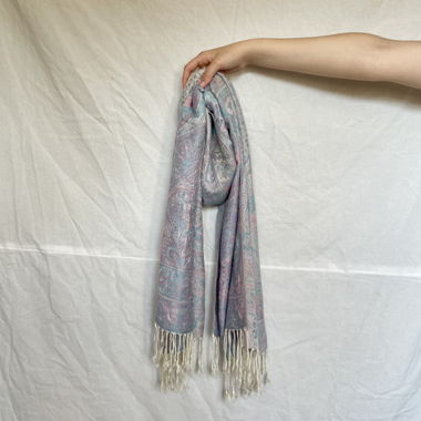 Sciarpa in Pashmina con motivi 