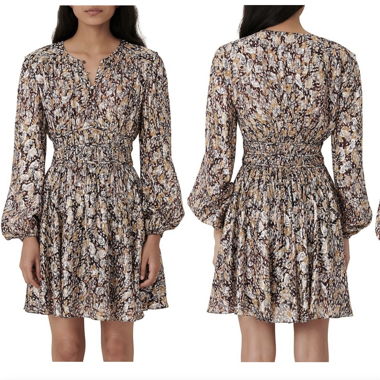 Maje Ribbia multicolor Glitzerkleid