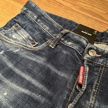 Dsquared2 Distressed Slim-Fit