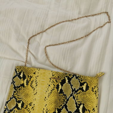 Tasche Clutch Snake