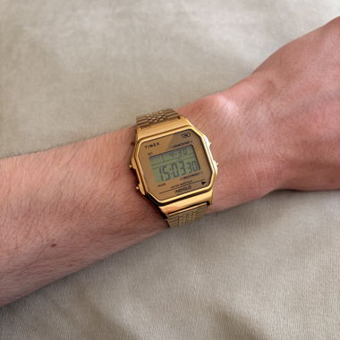 Orologio Digitale Timex Gold